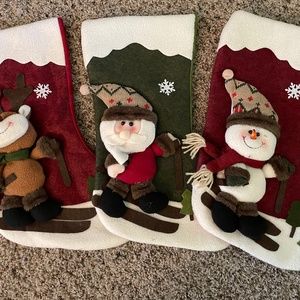 3 New Christmas Stockings